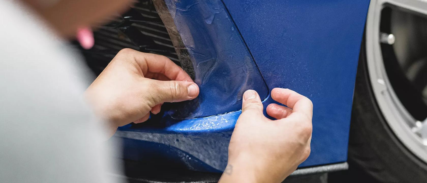 Vehicle protected with XPEL Paint Protection Film